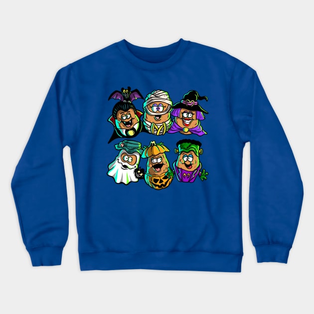 Halloween Nuggets Crewneck Sweatshirt by Iggycrypt